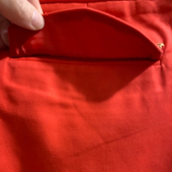 Anne Klein Designer Sz 4 Tailored Cotton Ankle Pants With Hand Pockets EUC - Picture 7 of 14